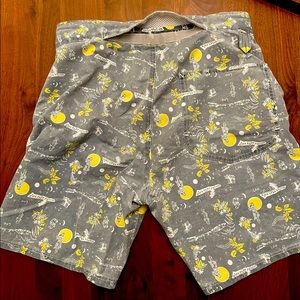 Lee for Asian market swim trunks 33” waist size S vintage wash unlined